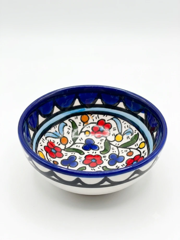 Hand-Painted Ceramic (bowl) Multi Coloured