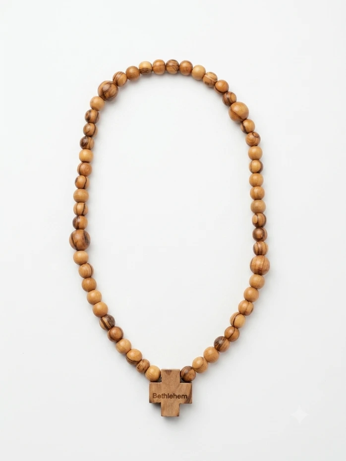 Olive Wood Handmade Prayer Rosary